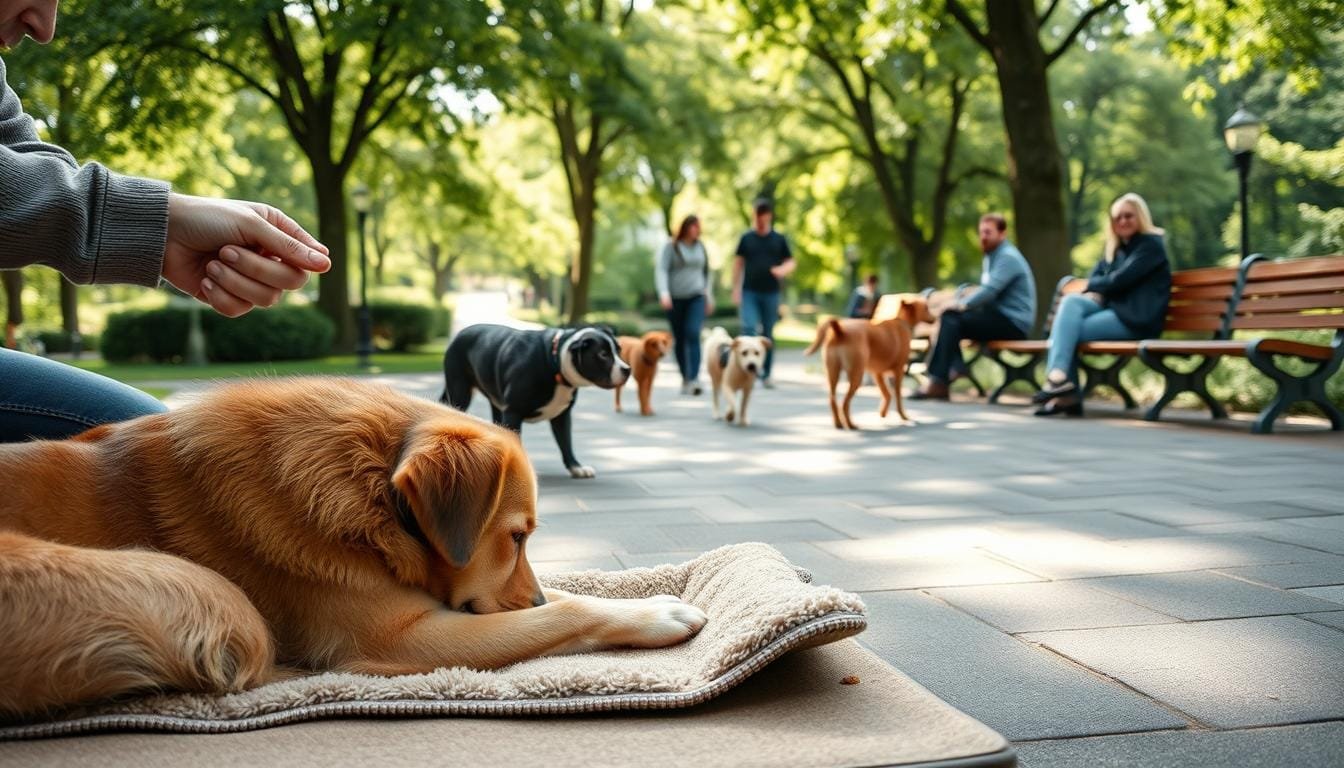 Read more about the article Teaching Dog Relaxation Around Other Dogs in Public: A Comprehensive Guide