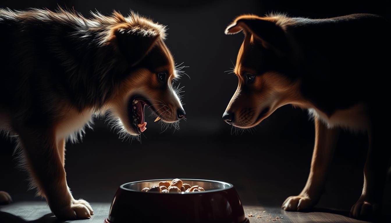Read more about the article How to recognise and deal with resource guarding in dogs leading to an agressive dog.