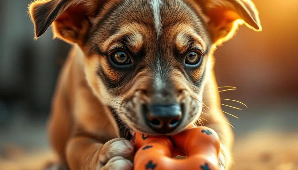 puppy biting