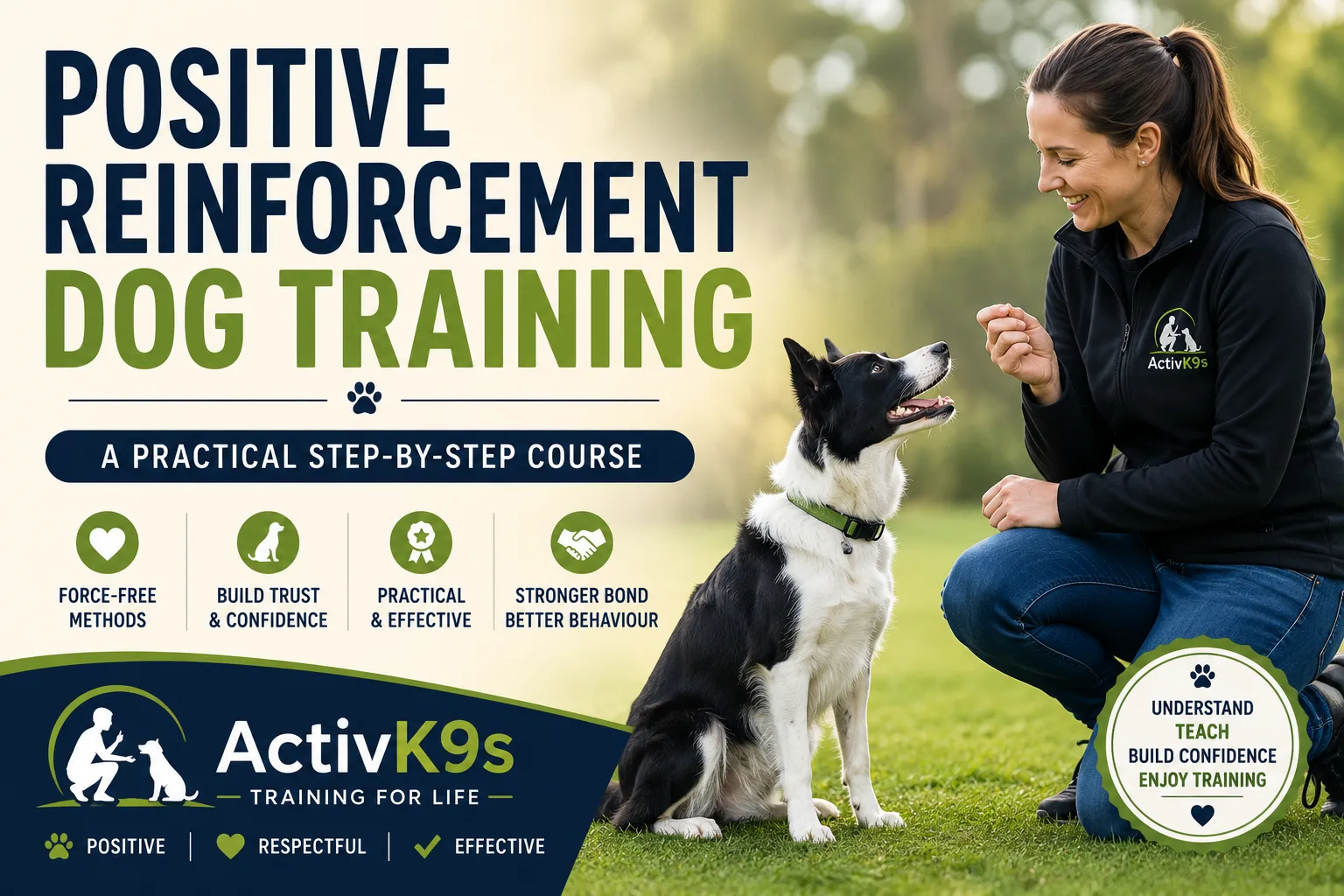 Positive Reinforcement Dog Training Course
